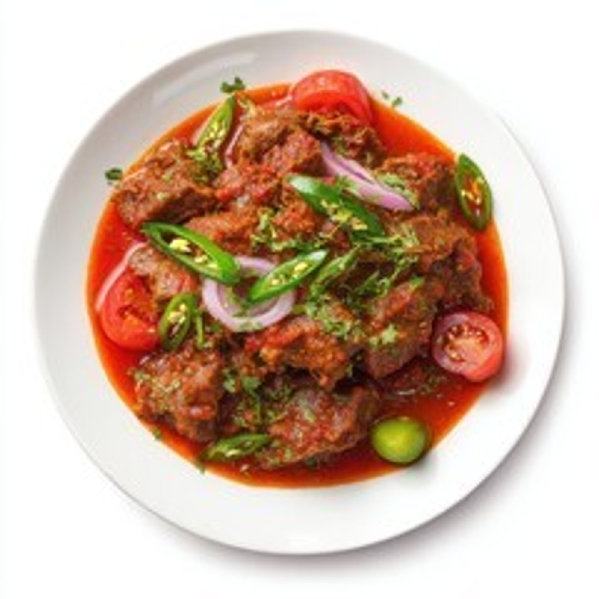 E12 Kadhai Lamb