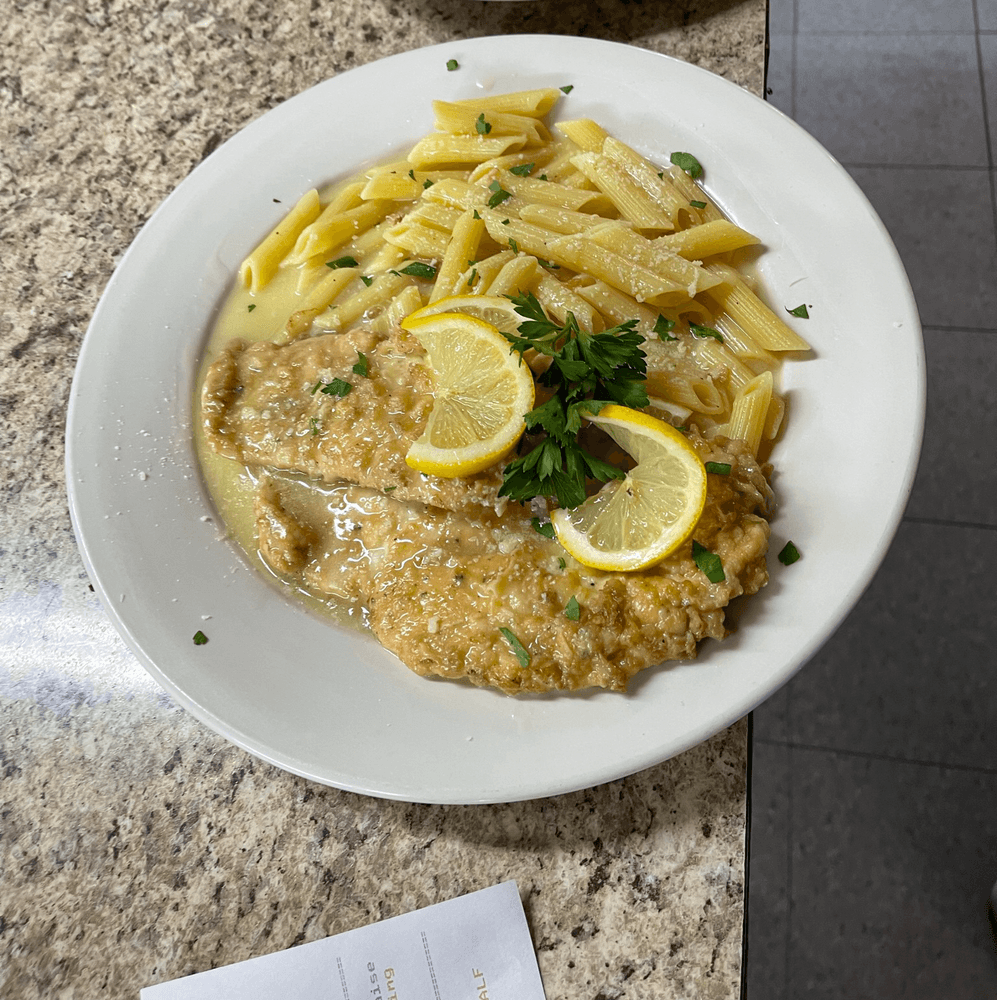 Chicken or Veal Francese Entree