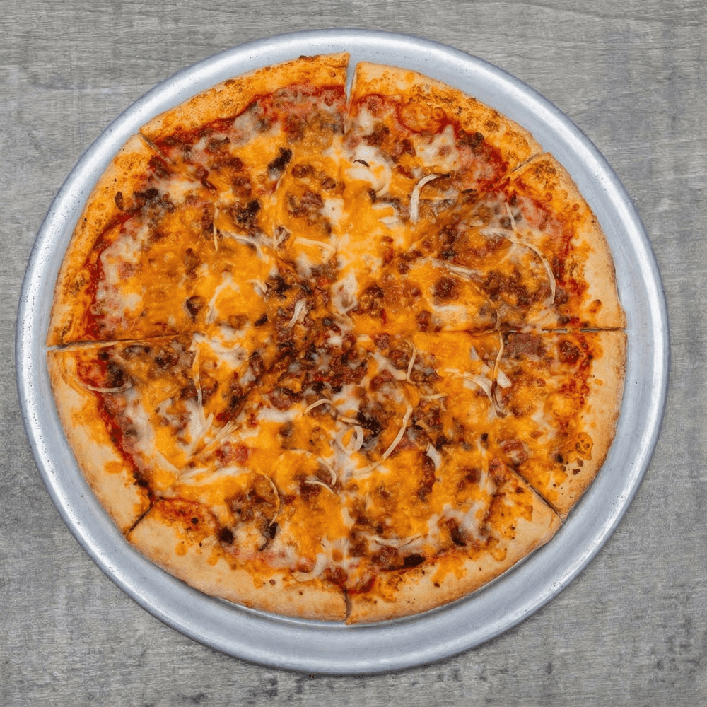Cheeseburger Pizza