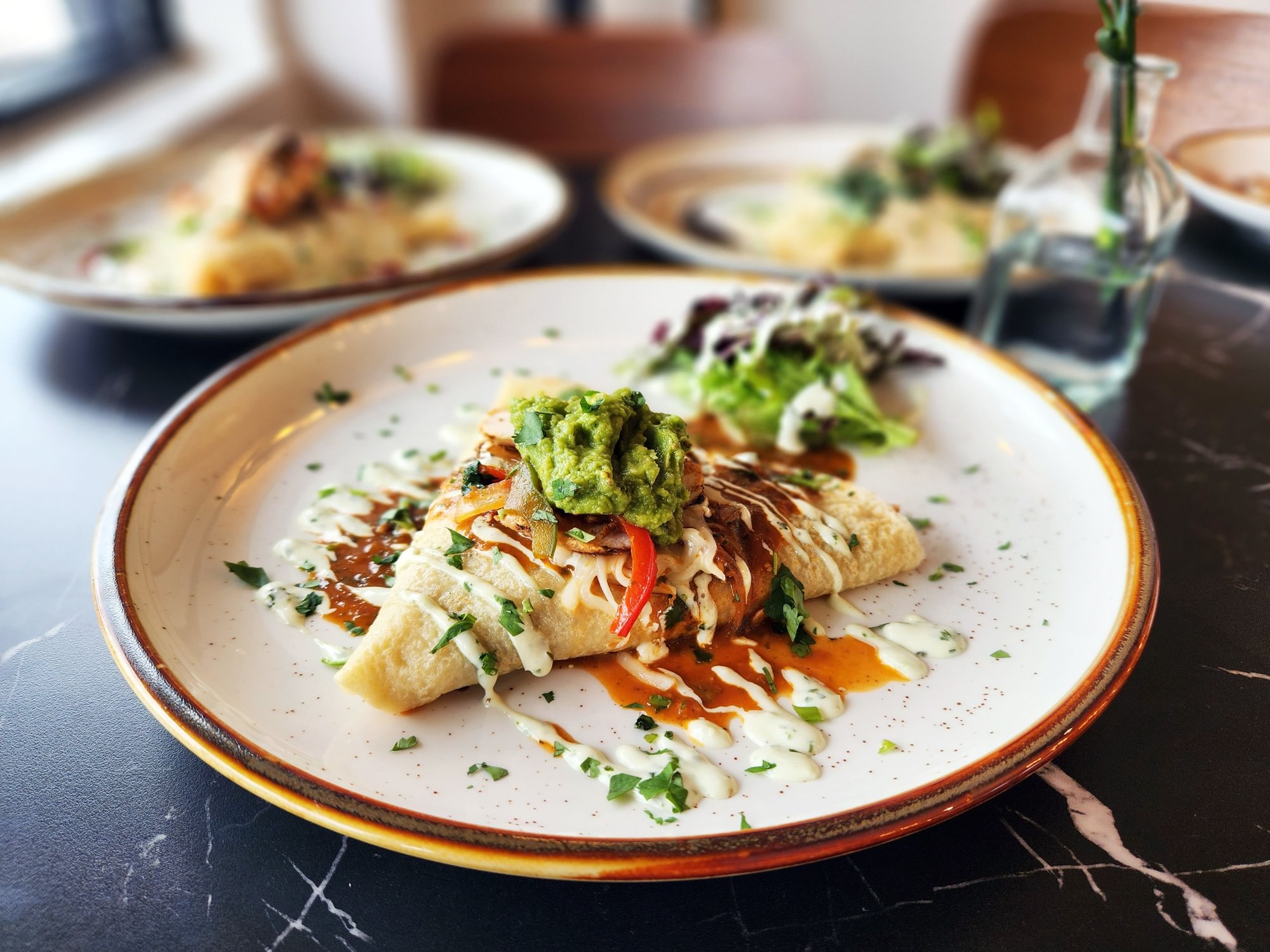 Chicken Fajita Crêpe