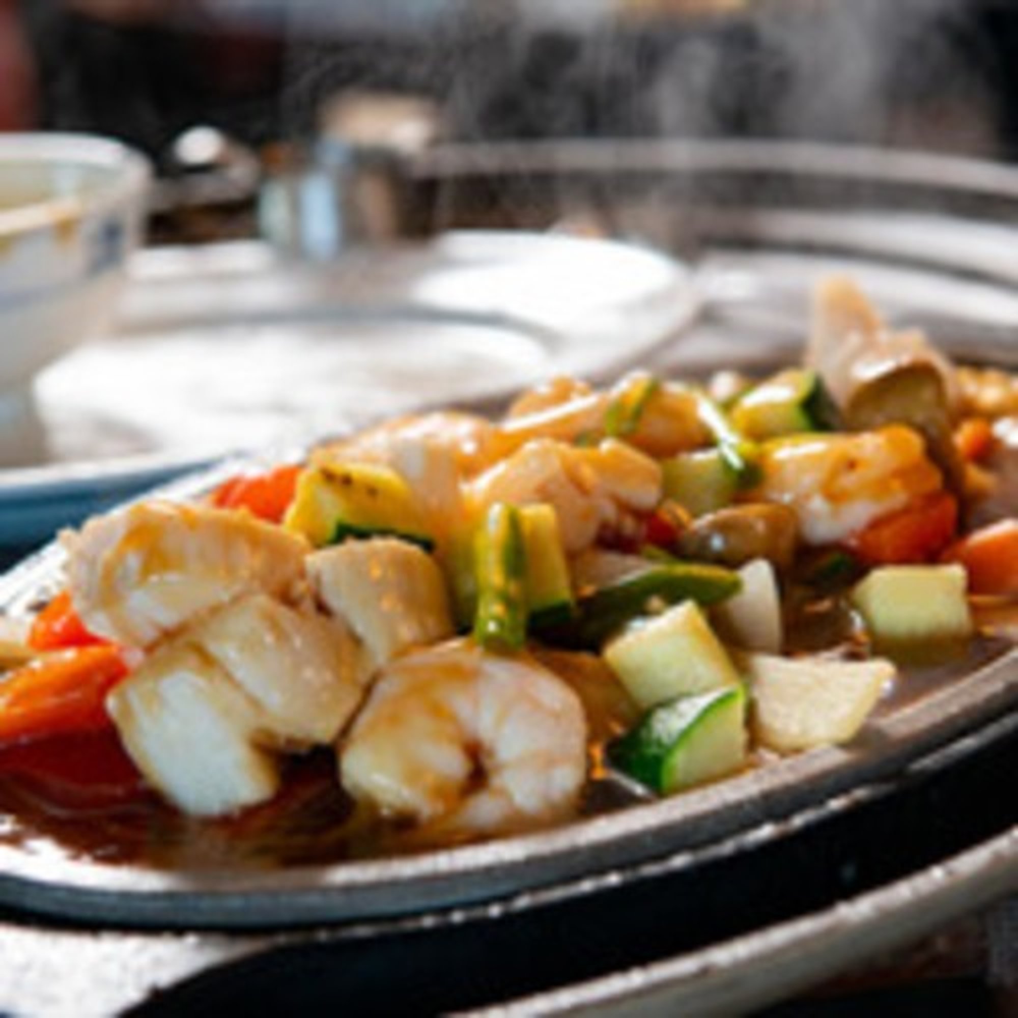 Sizzling Seafood