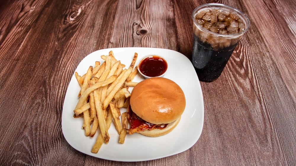 Korean BBQ Chicken Sandwich Combo