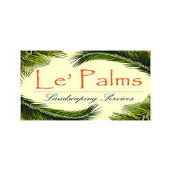 Le Palms  Landscaping Service Logo