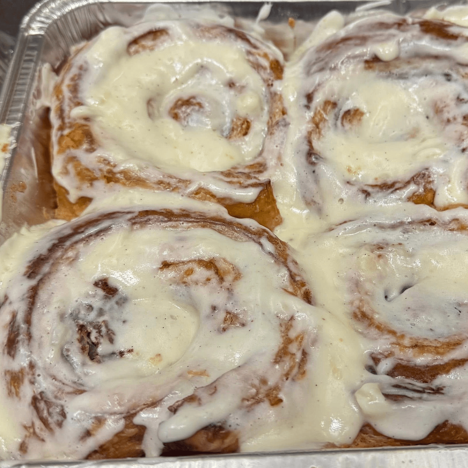 1 Large Cinnamon Roll