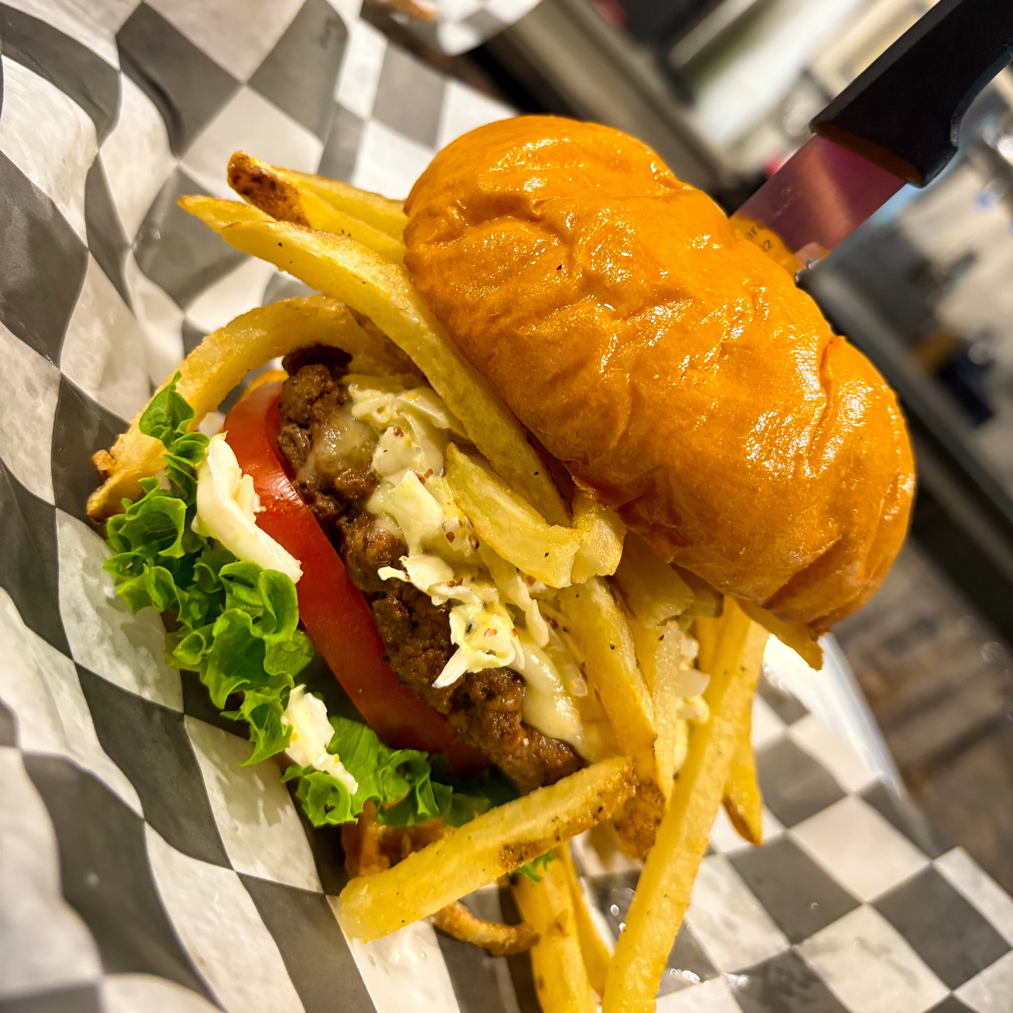 Pittsburgh Style Burger