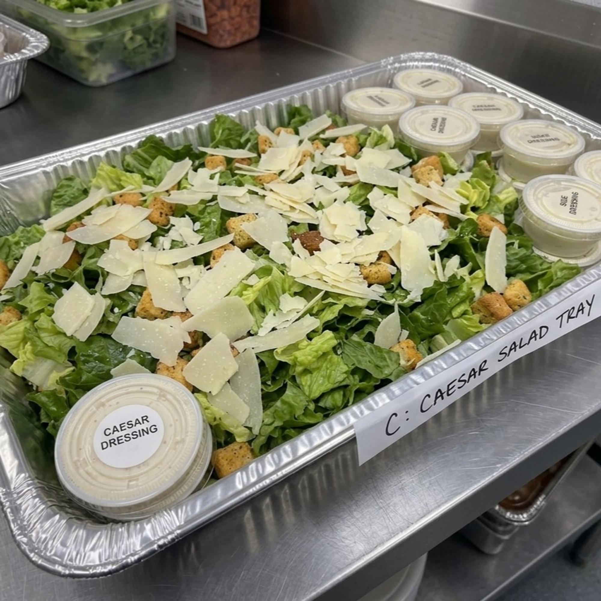 C: Caesar Salad Tray