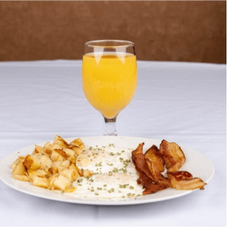 Canadian Bacon & Eggs