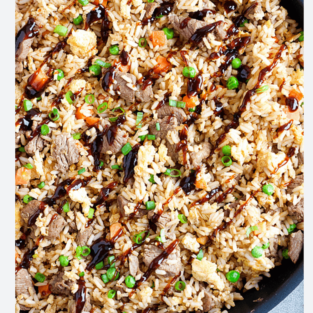 Steak Over Rice