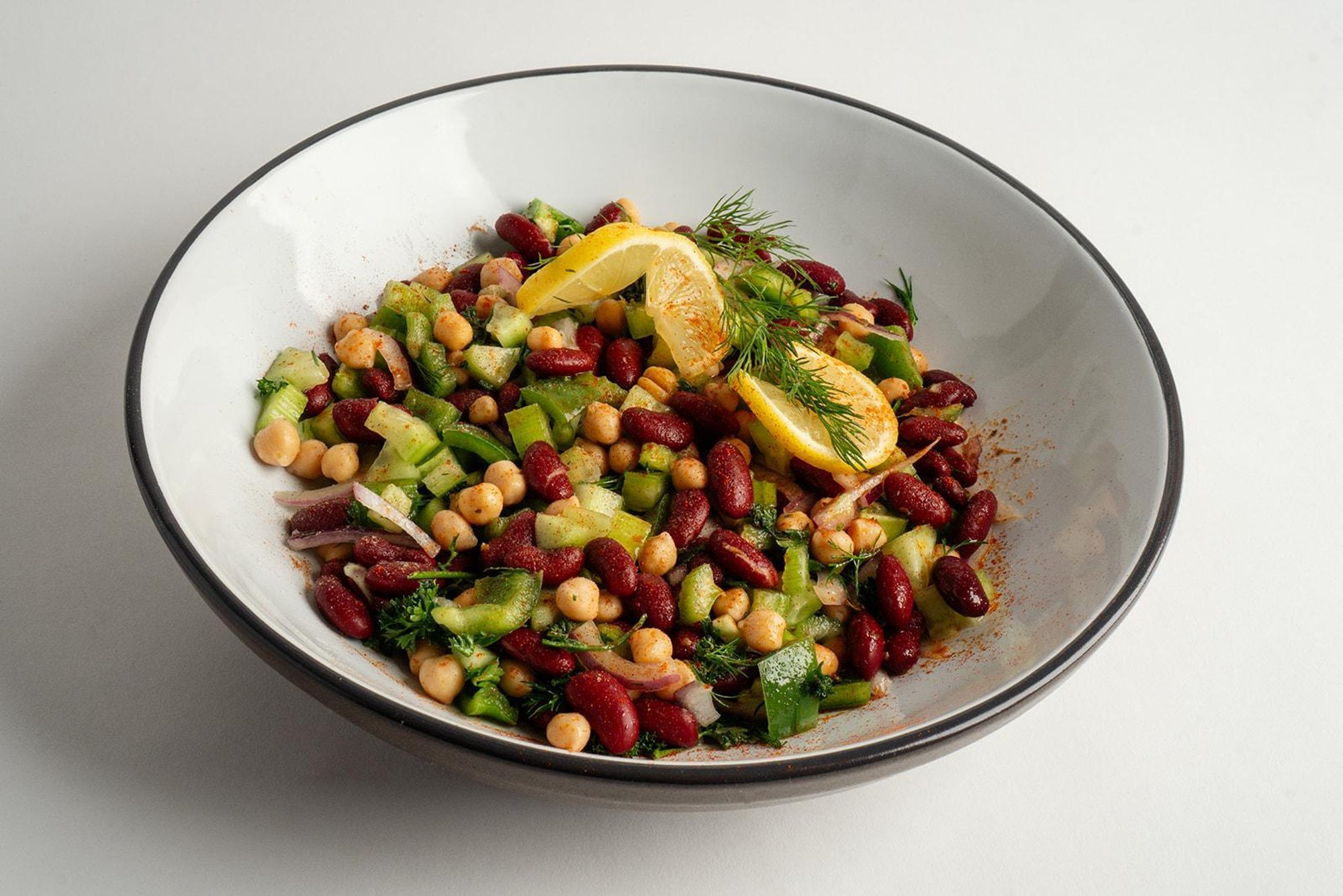 Mediterranean Bean Salad