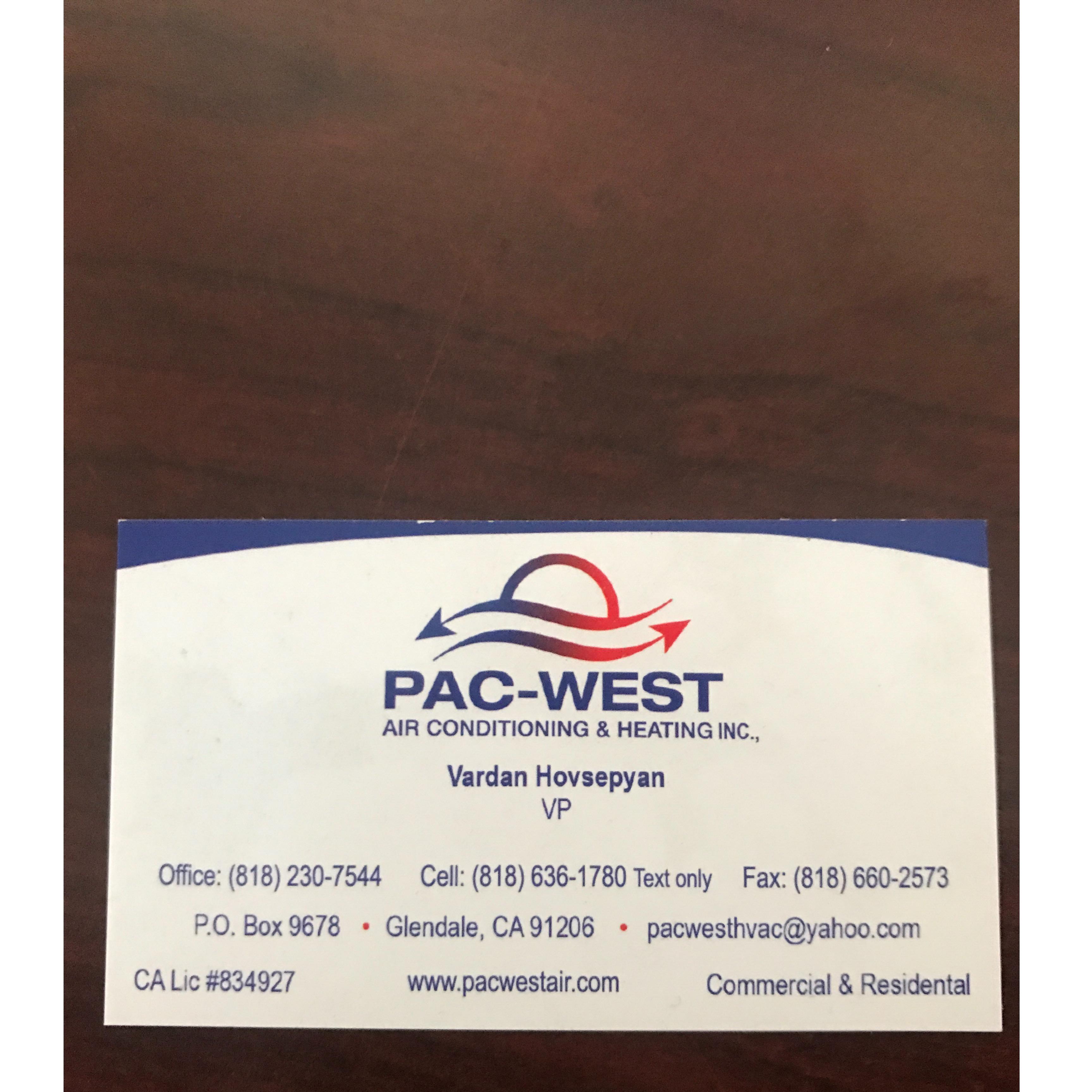 PAC-West Air Conditioning & Heating