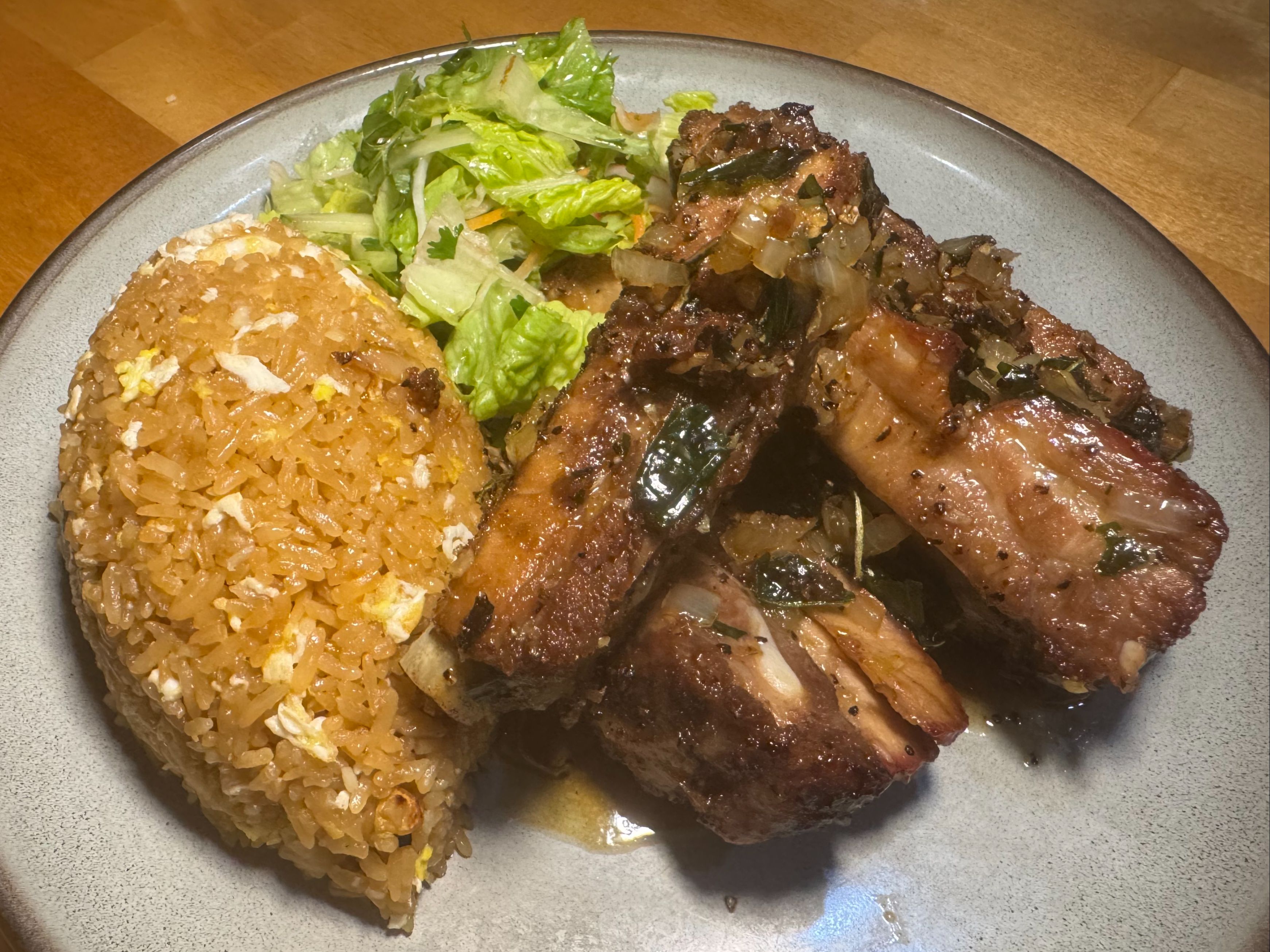 WOK GLAZED ST. LOUIS STYLE PORK RIBS