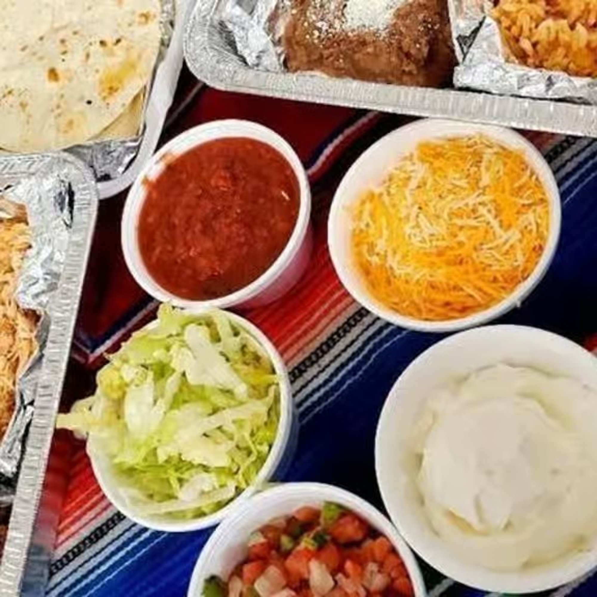Taco Bar 10 ppl