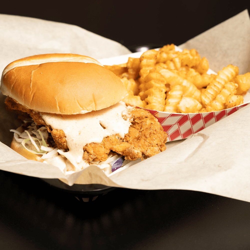 Original Chicken Sandwich w/ Seasoned Fries