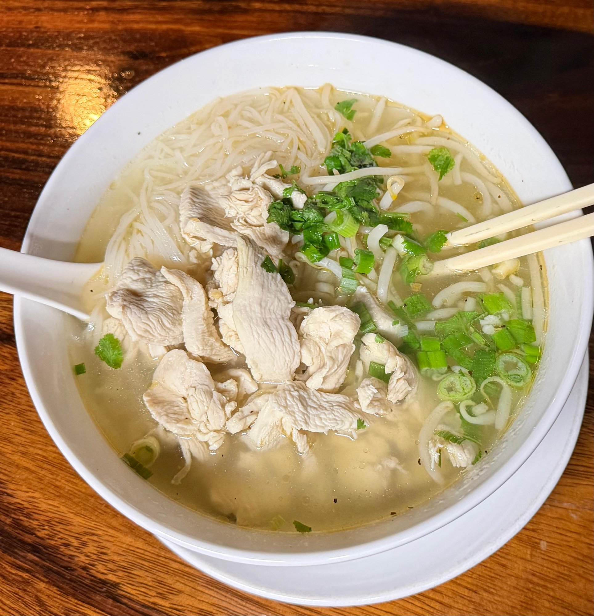 Clear Broth Noodle Soup