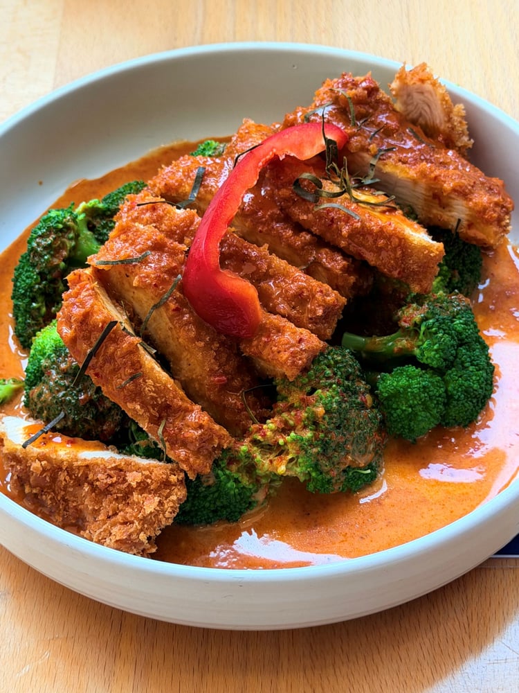 Crispy Chicken Panang