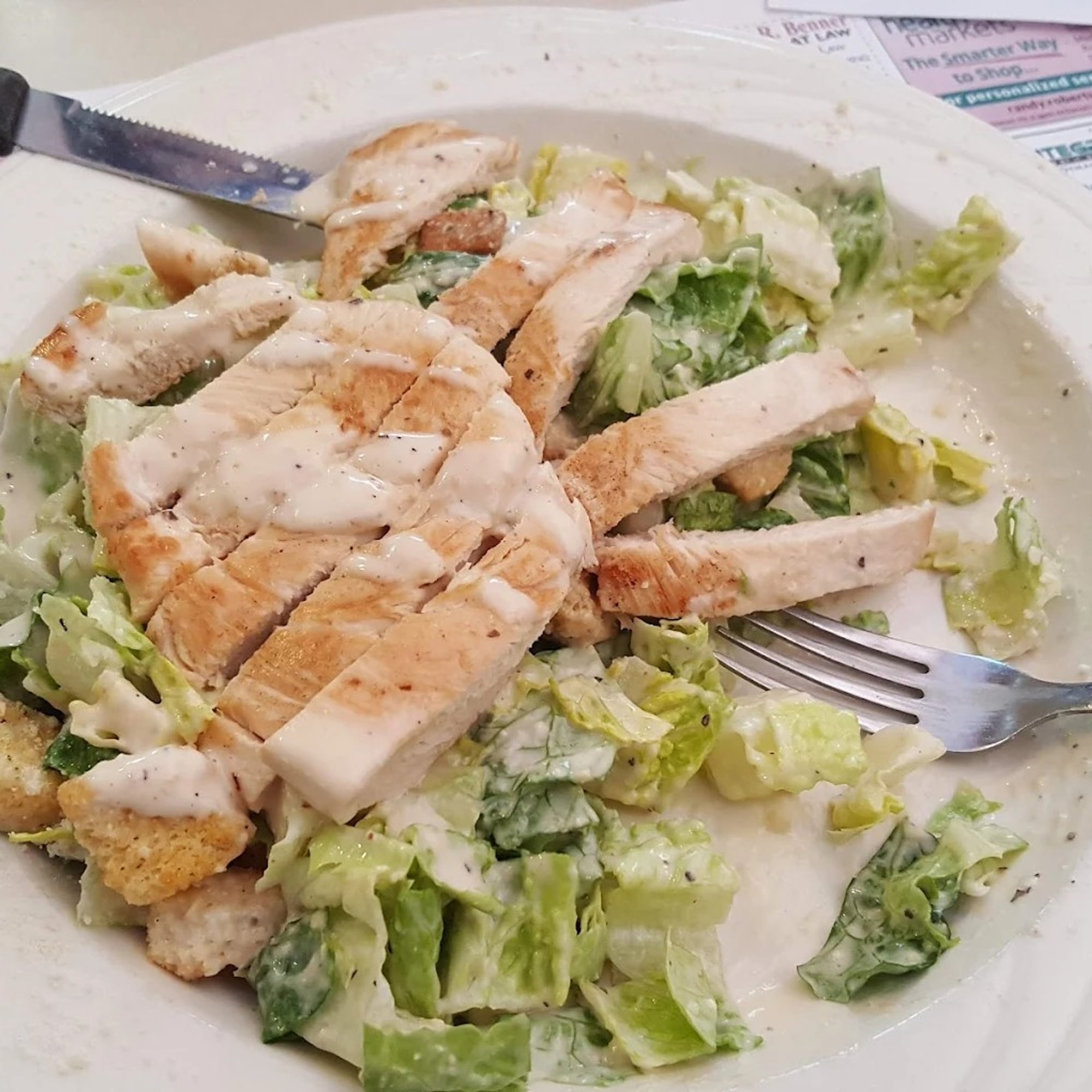 Chicken Caesar Salad