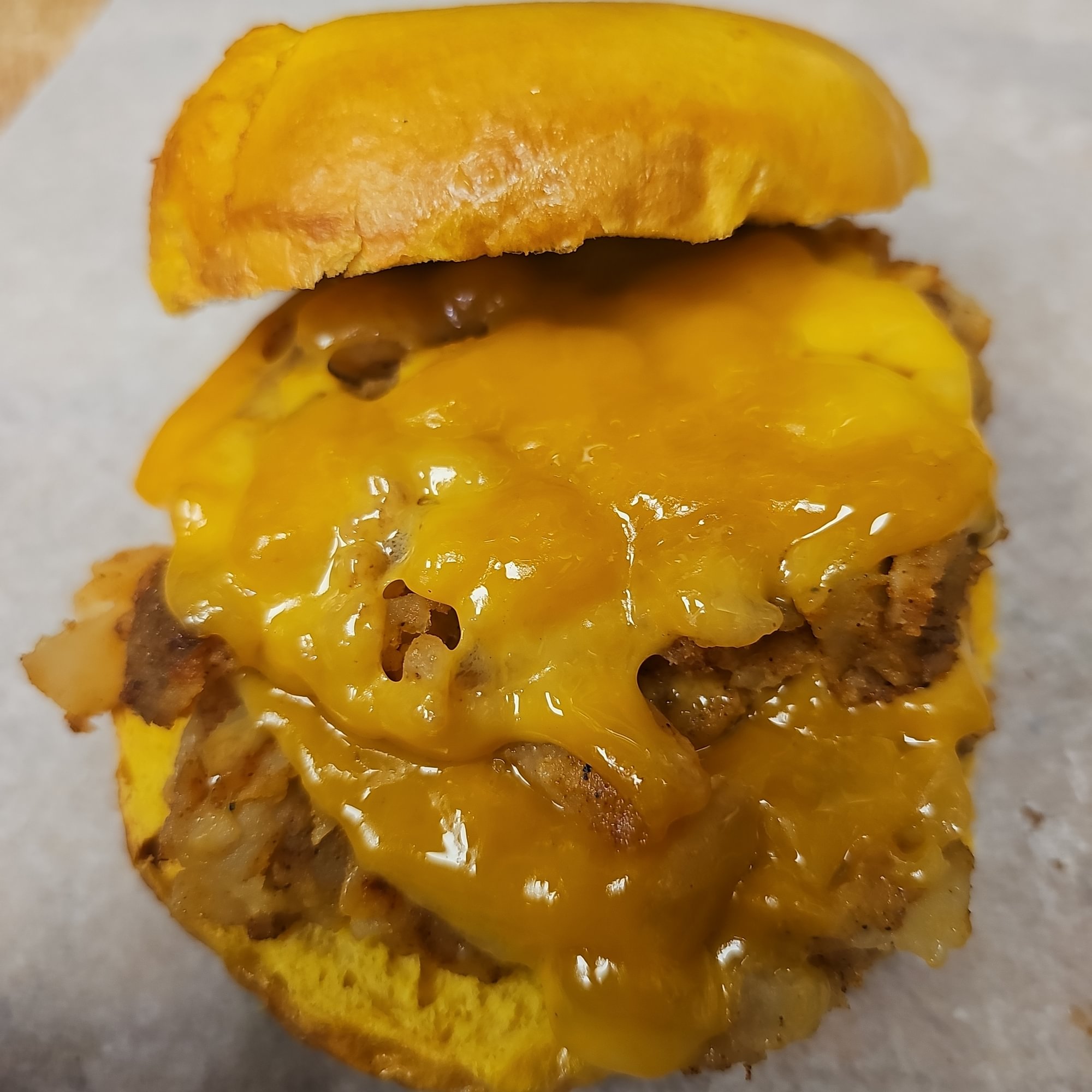 Potato & cheese melt