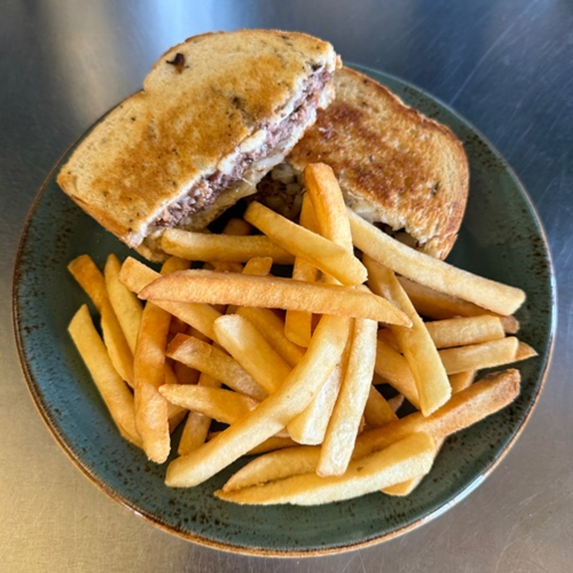 Patty Melt with Choice of Side