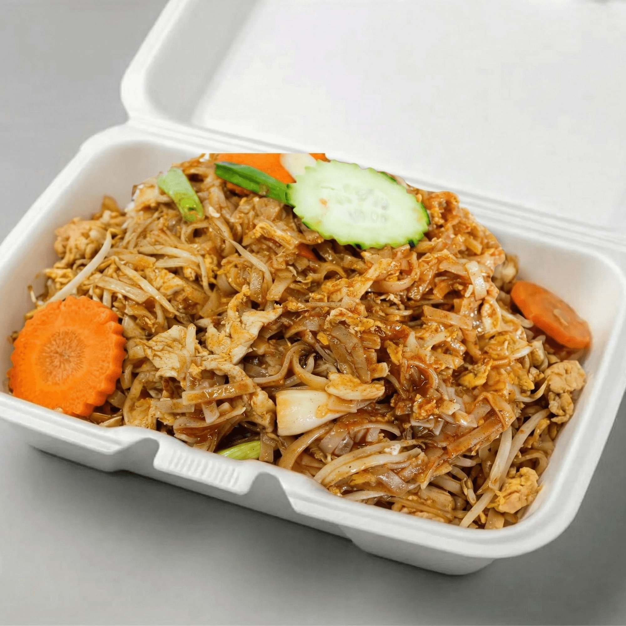 Lunch Thai Basil Spaghetti