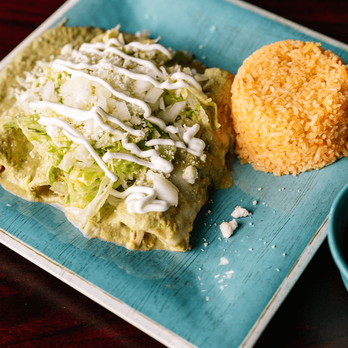 Enchiladas Green Salsa