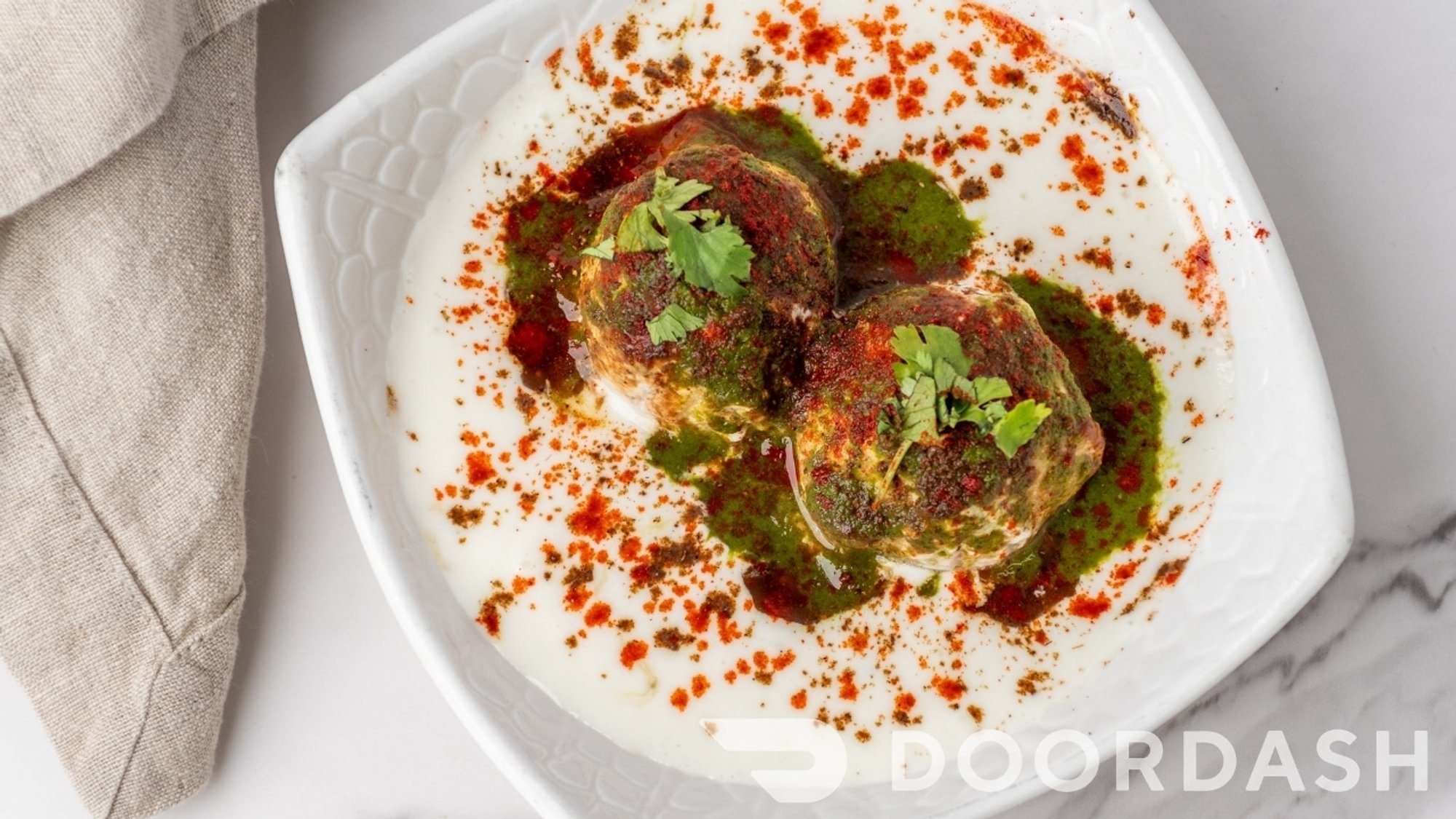 No Onion No Garlic Dahi Bhalla