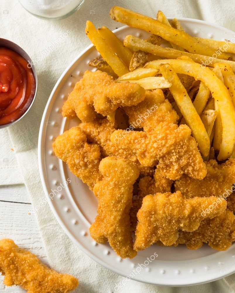 Kids Chicken Nuggets with Fries
