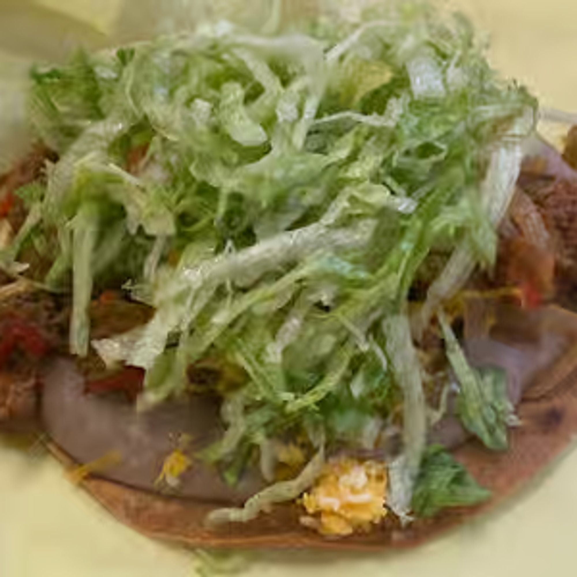 Beef Tostada