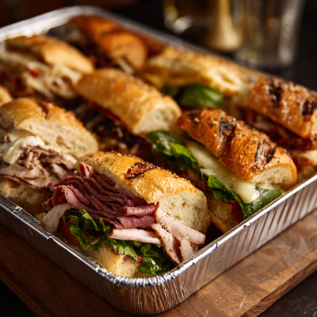 Assorted Sandwich Selection - The Usual Suspects