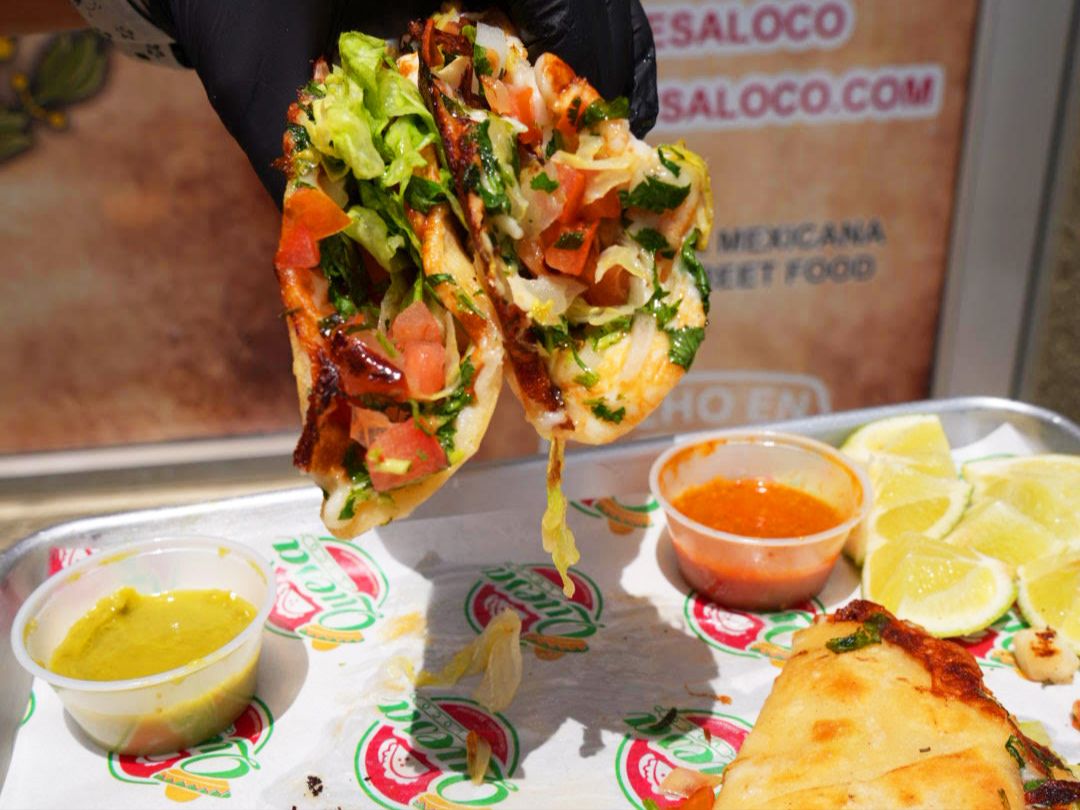 Veggie Questa Taco (Loco Wednesday Special)