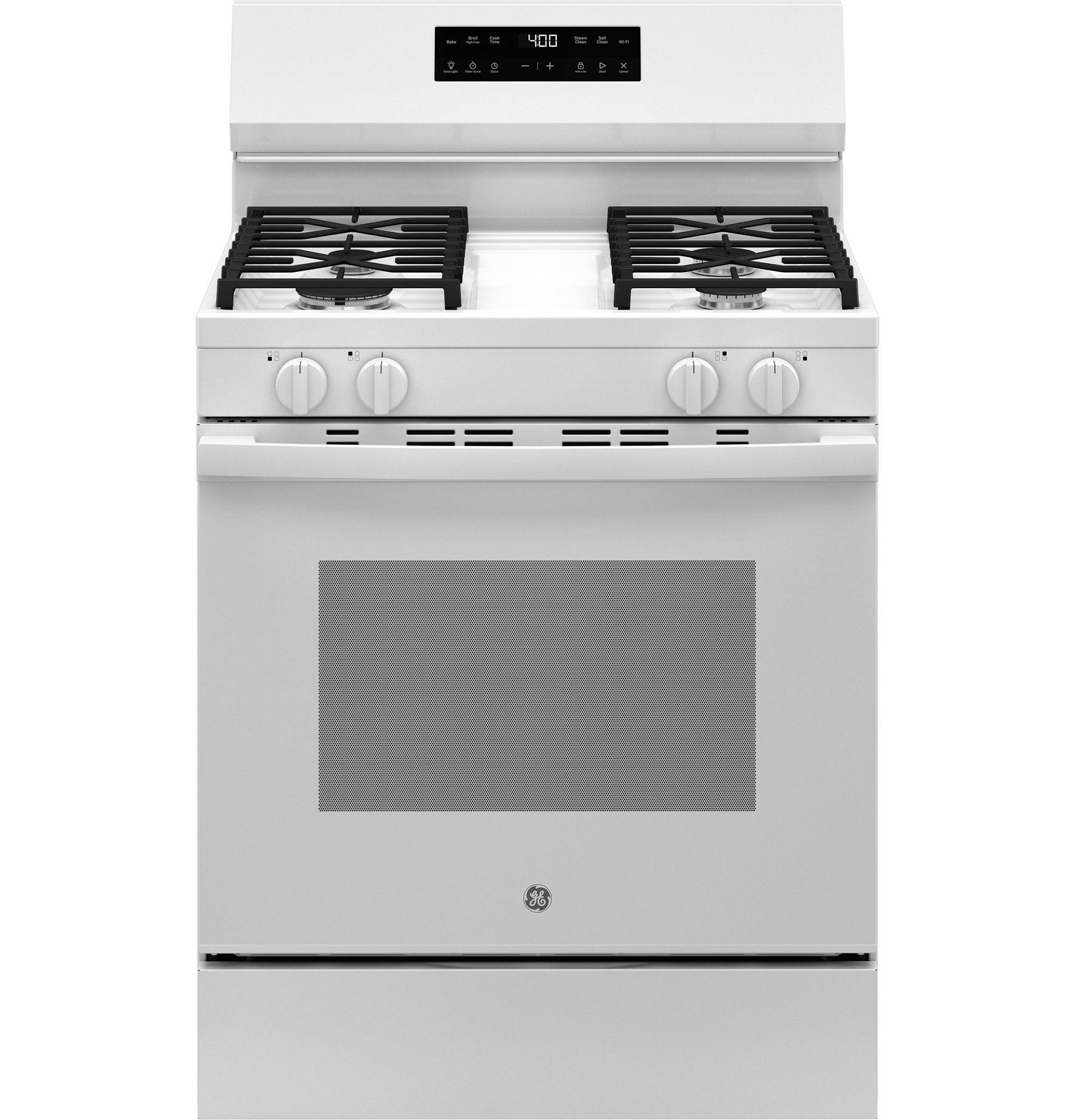 30" 5.3 Cu. Ft.  Gas Range -White