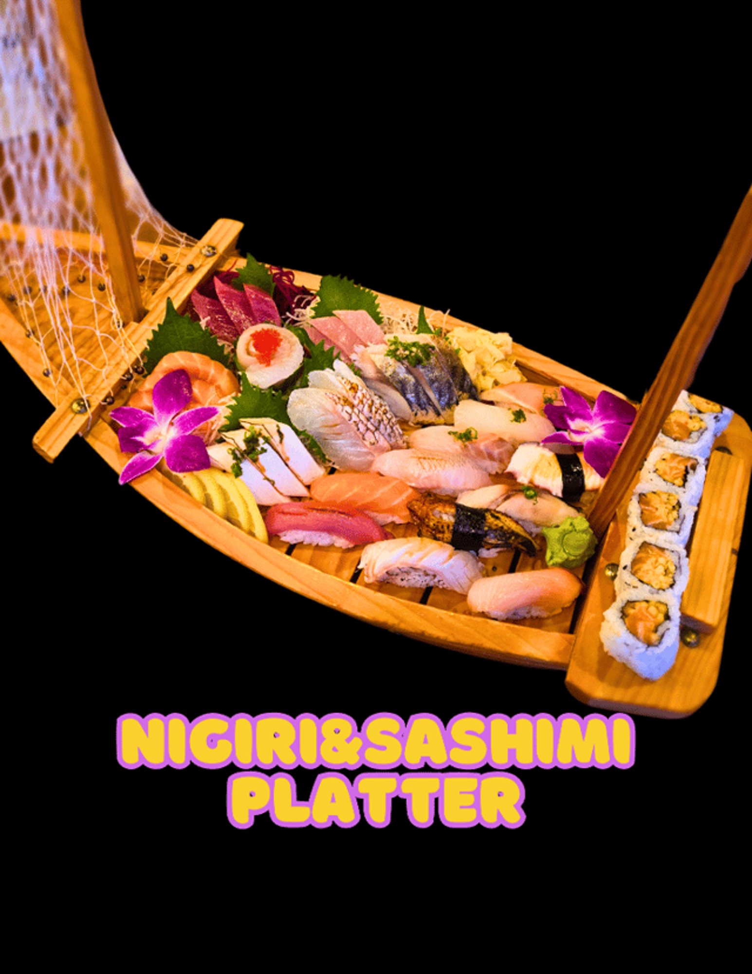 Premium Nigiri & Sashimi Platter