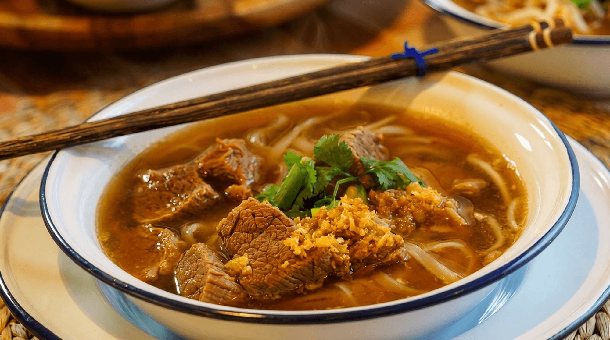 Thai Beef Stew Noodle Soup
