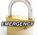 Locksmith (We do not make car keys) Logo