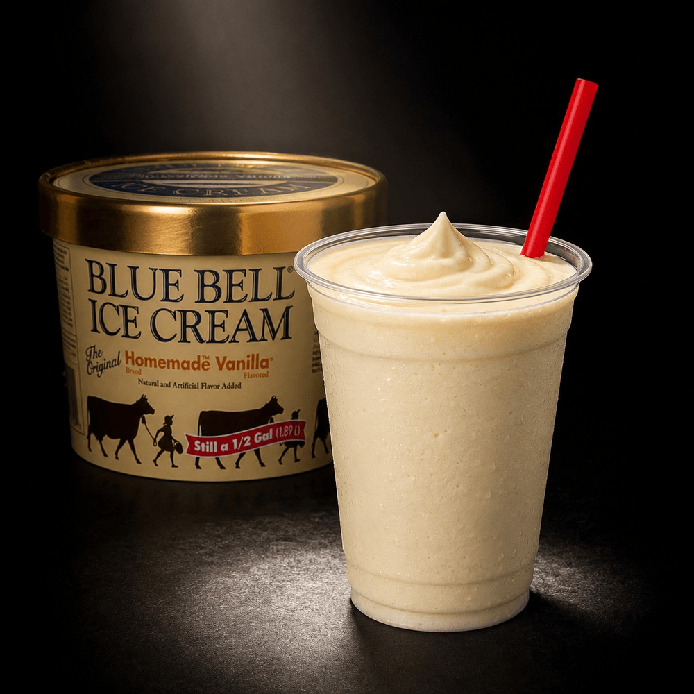 Homemade Vanilla Shake