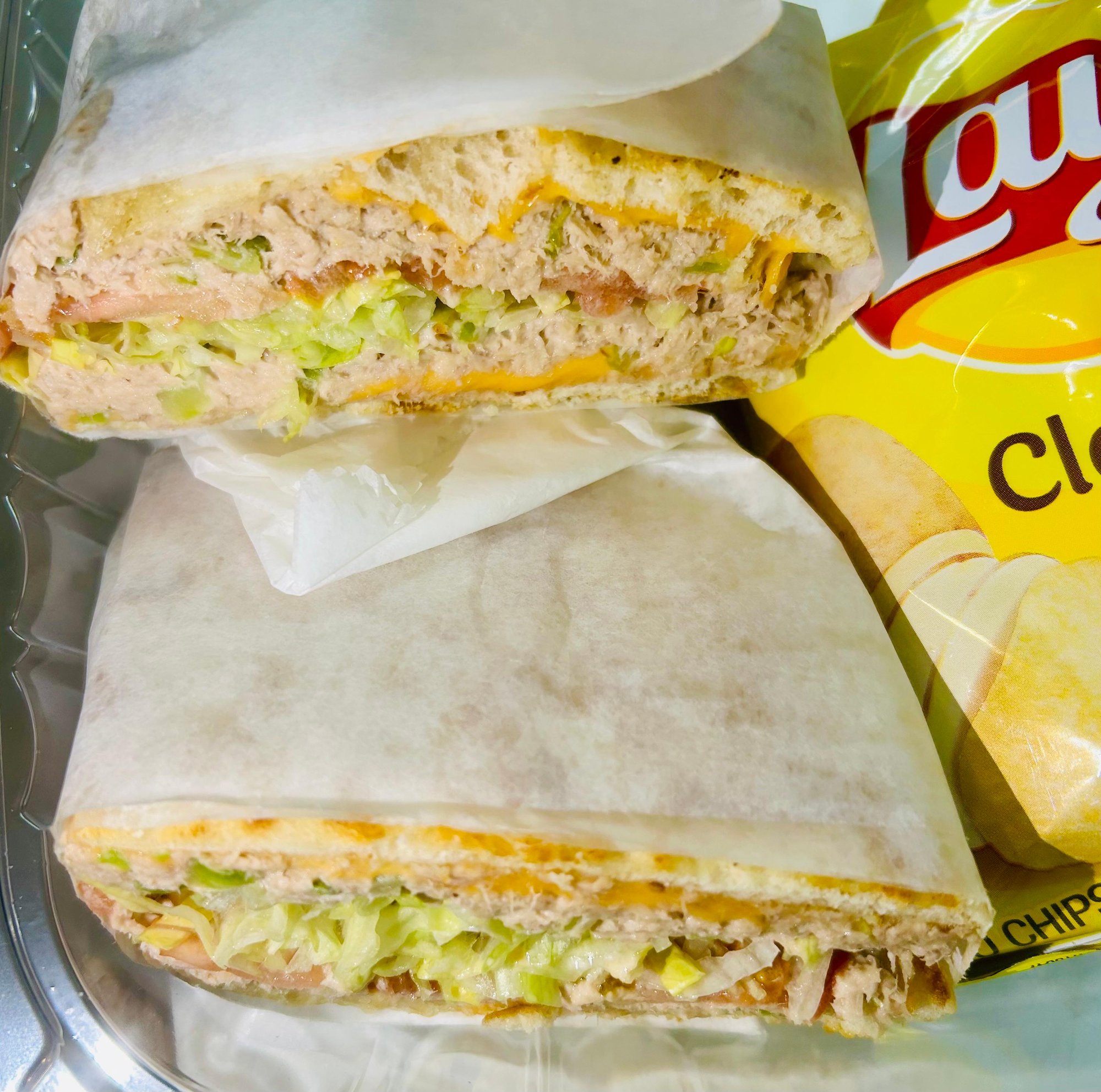 Tuna Melt Panini w/ Chips