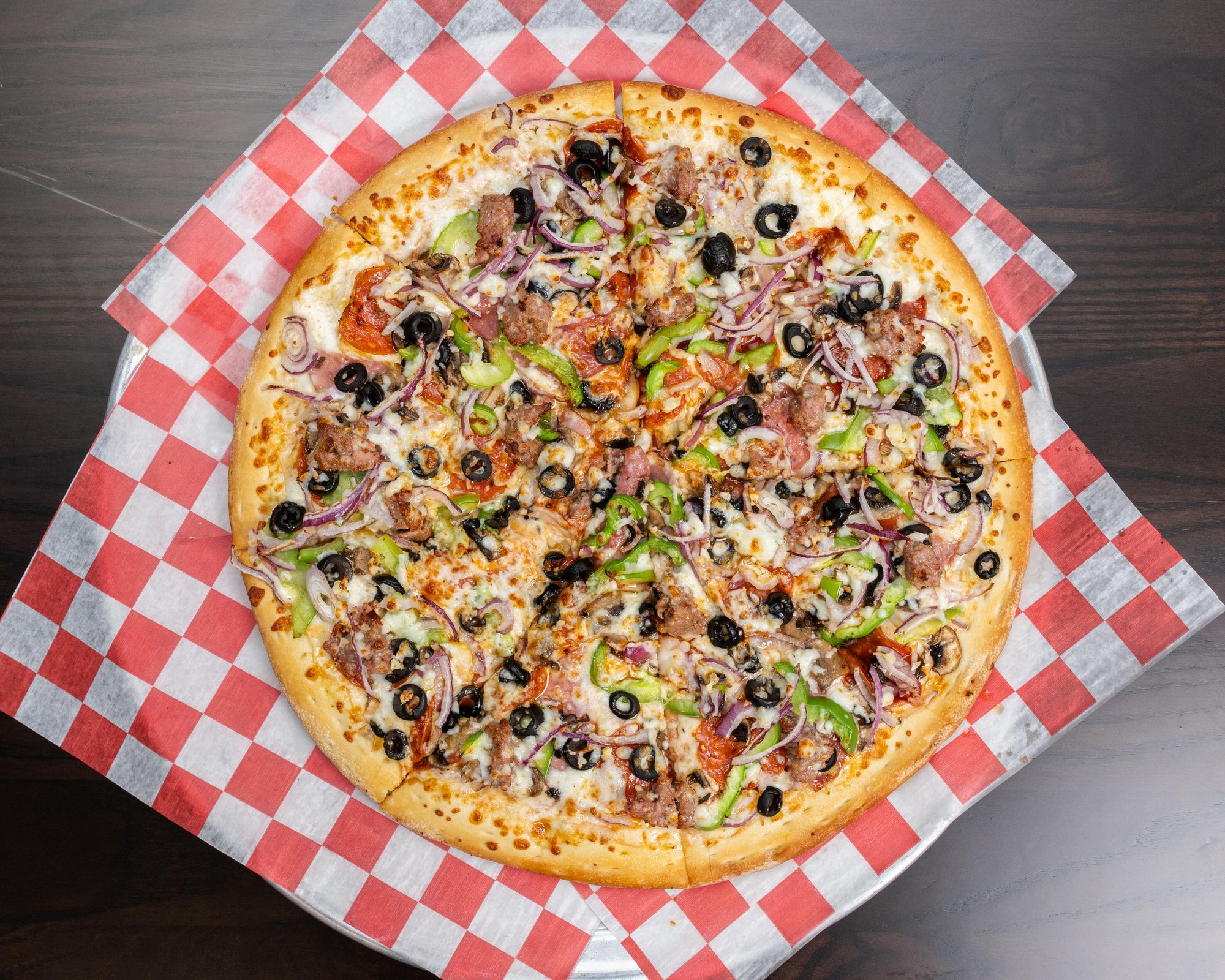 Mini 8" Garlex Classic Combo Pizza