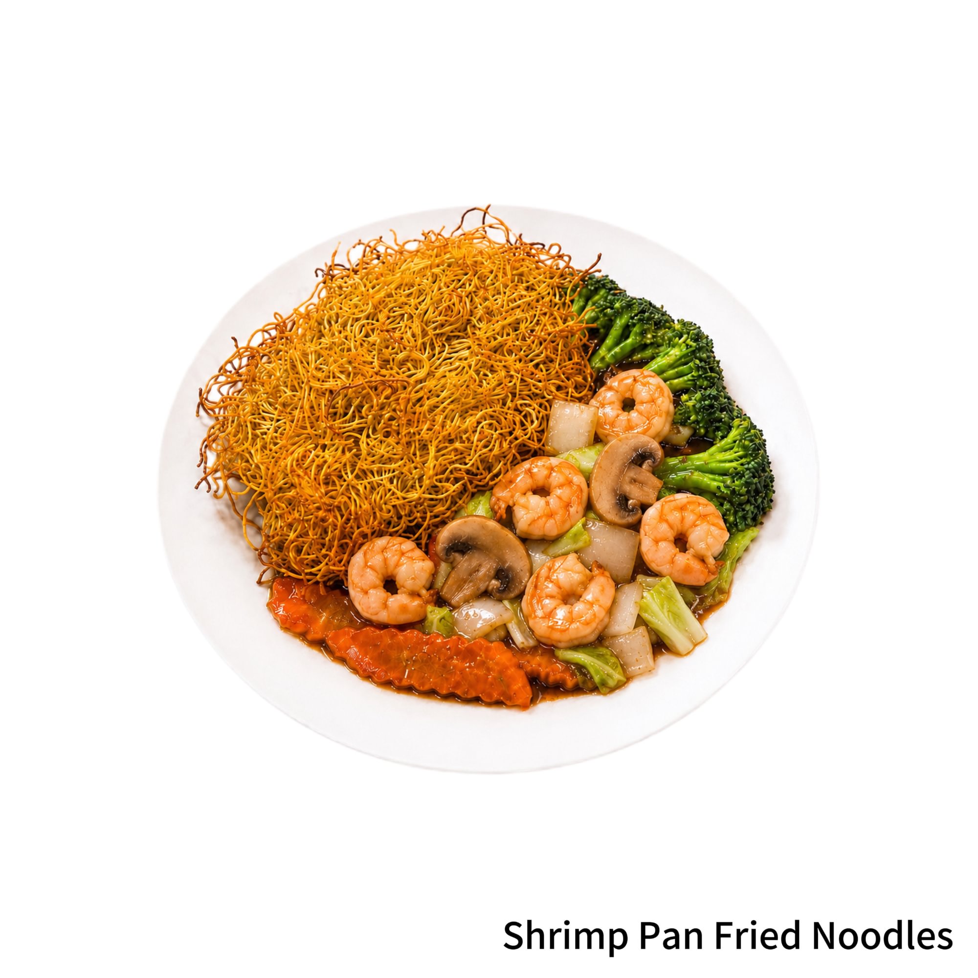Shrimp Pan Fried Noodles