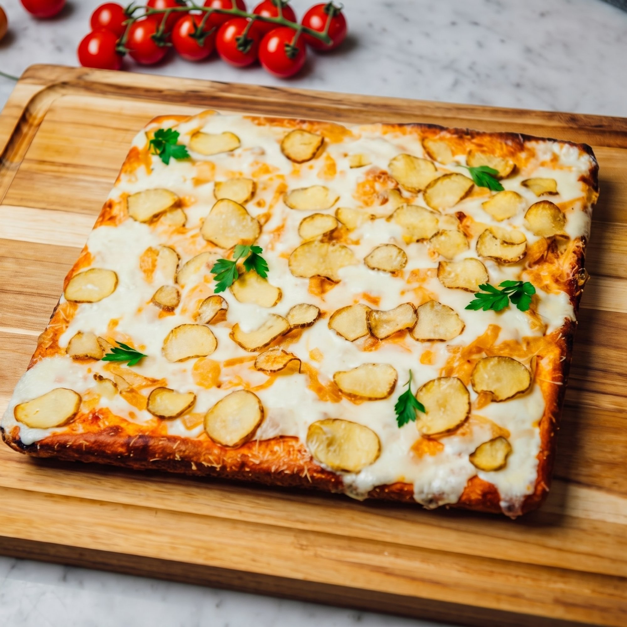 Truffle Potato Pizza