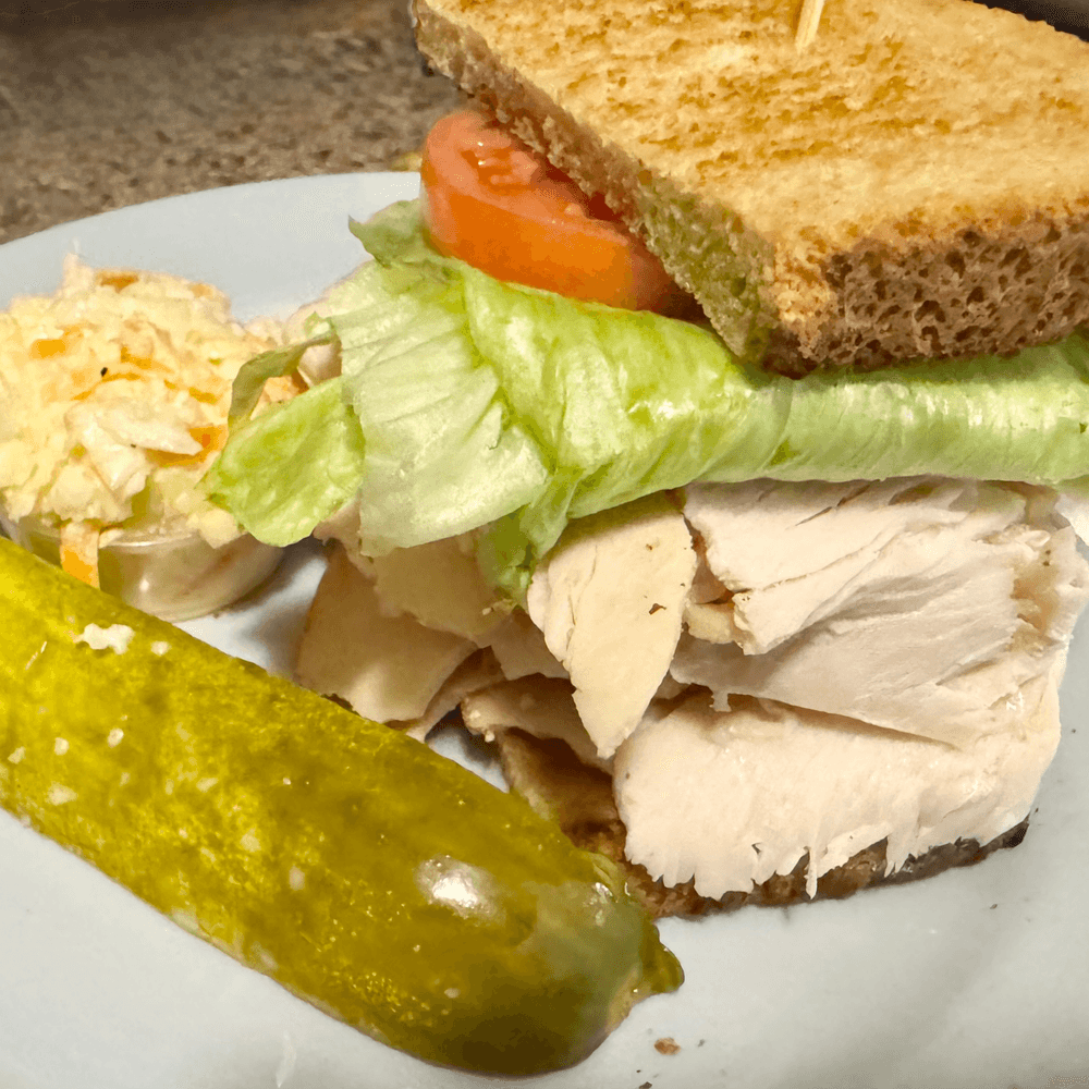 Half a Sandwich with Soup