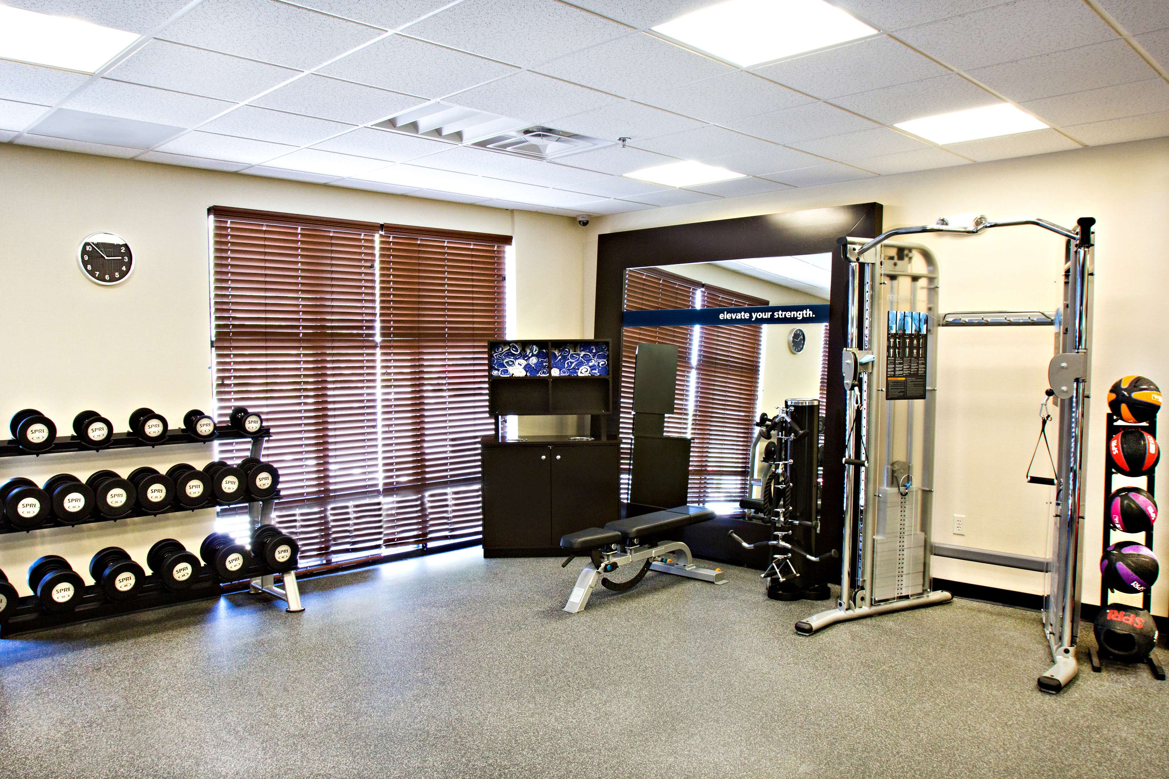 Health club  fitness center  gym