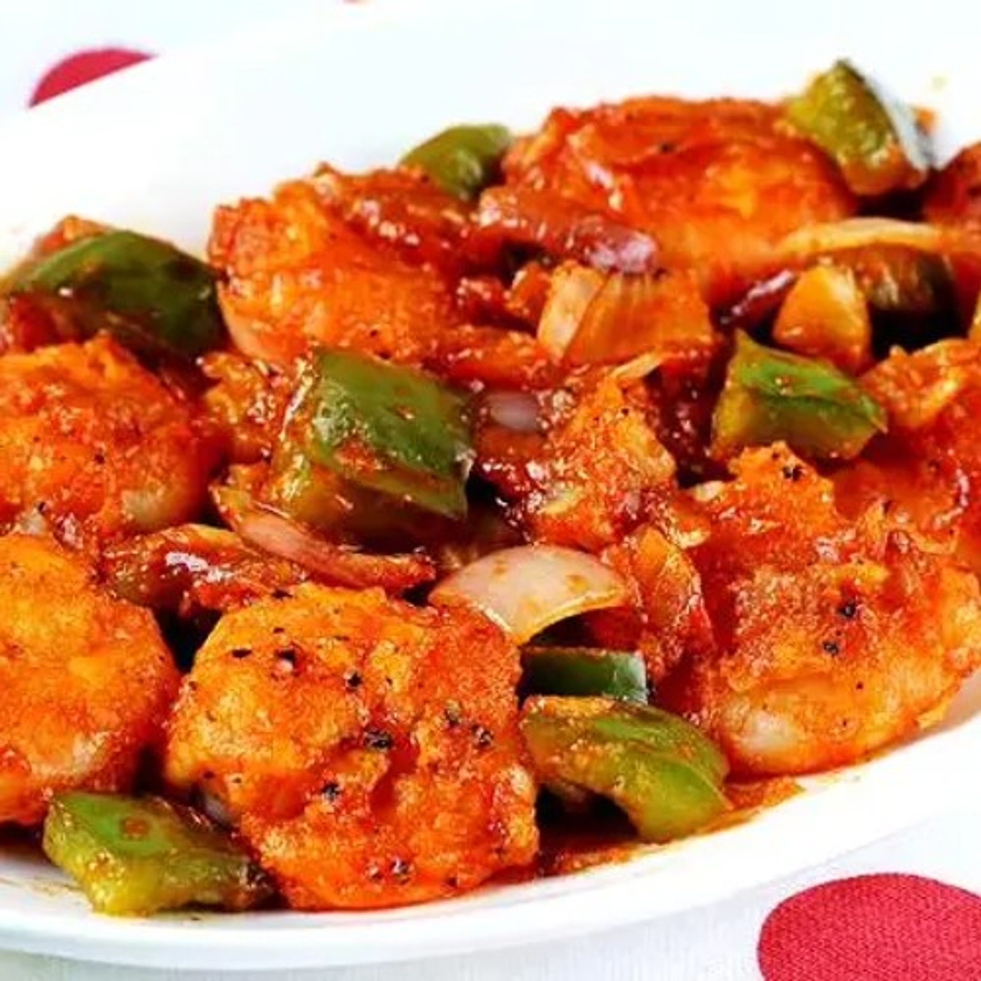 Singapore Chilli Prawns