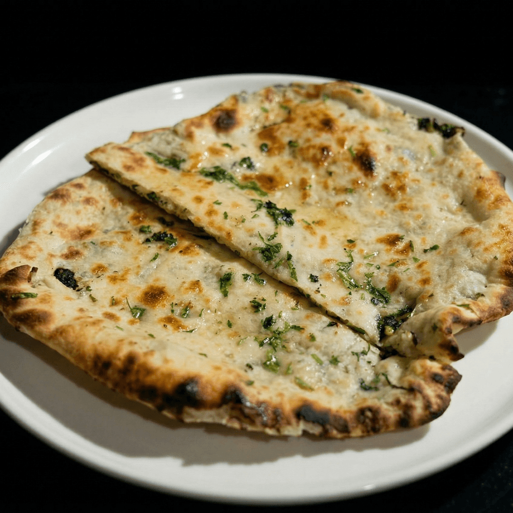 Spinach Paneer Naan
