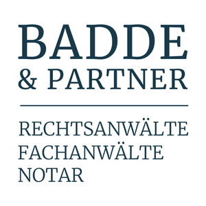 Logo von Rechtsanwälte Badde & Partner PartGmbB