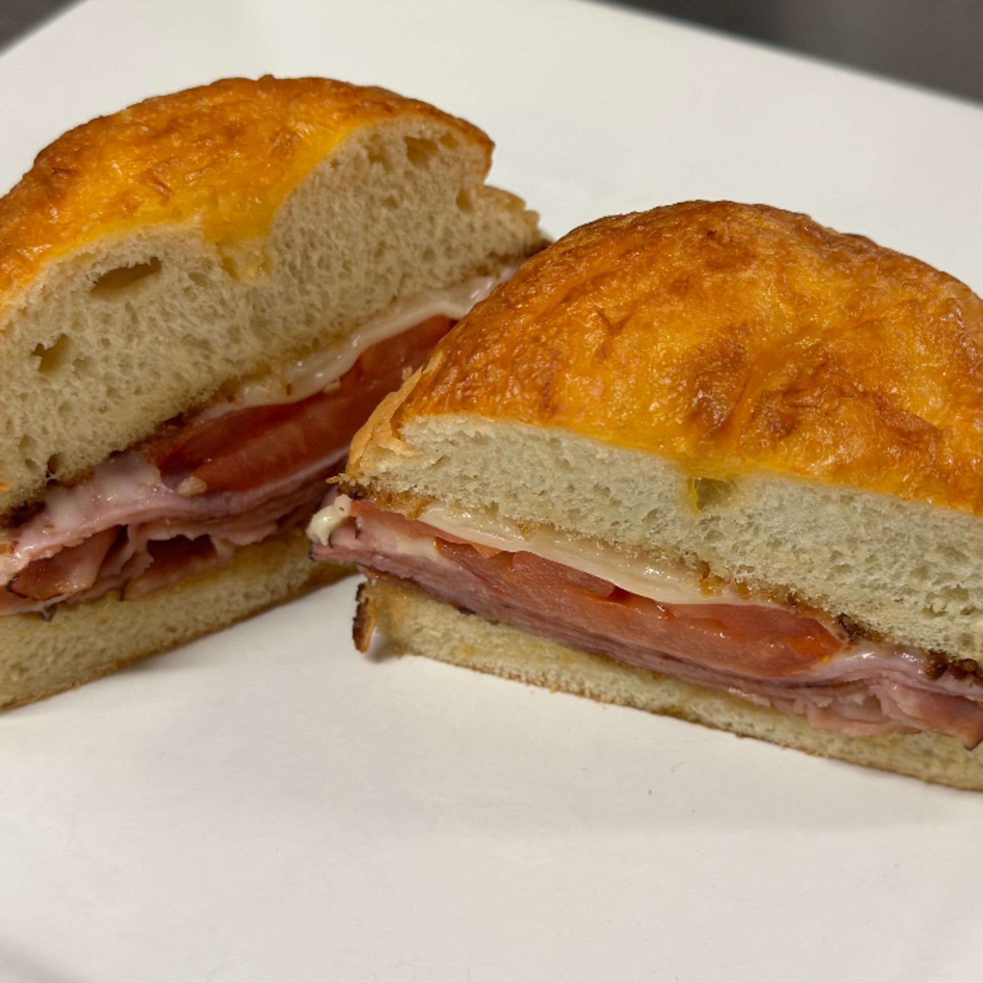 Breakfast Ham Bagel