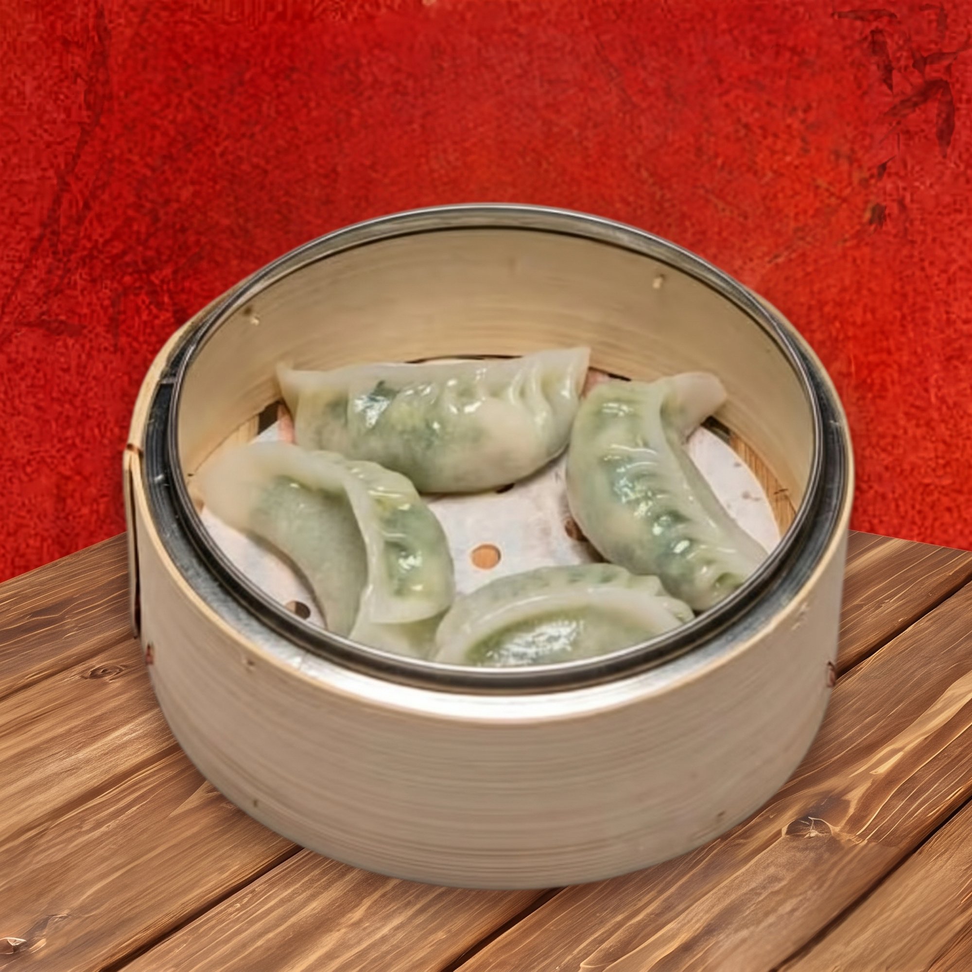 A4. 鮮蝦韭菜餃/Shrimp & Chives Dumplings Dim Sum