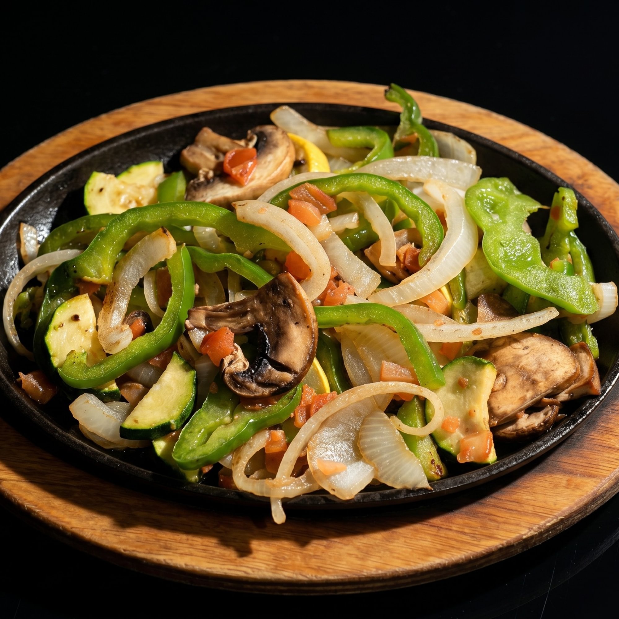 73. Vegetable Fajitas