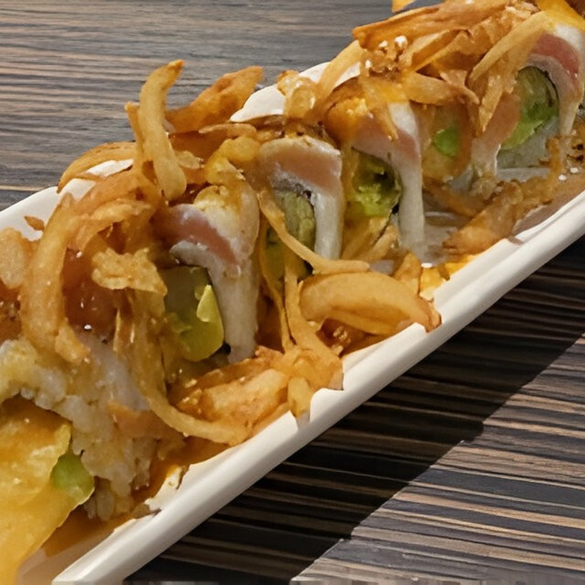Albacore Shrimp Tempura Roll