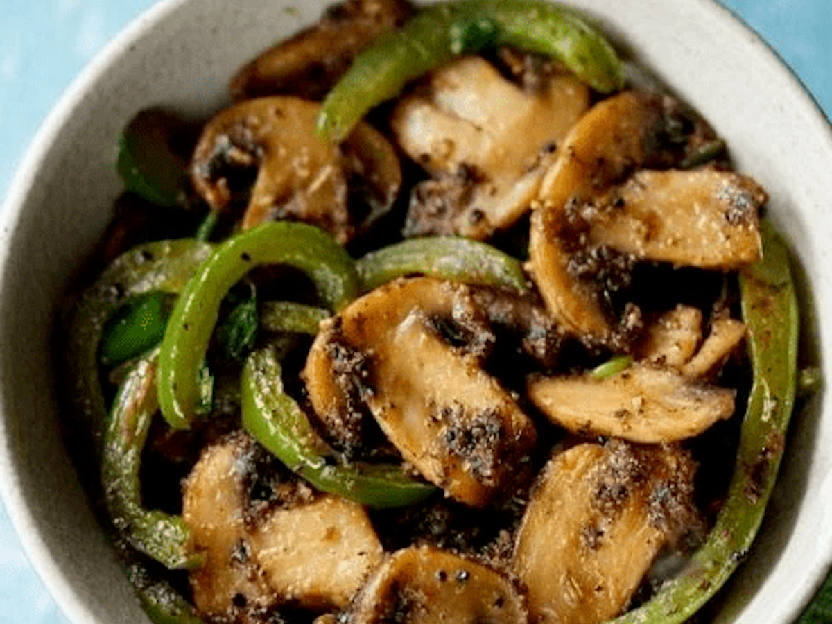 Mushroom Pepper Fry