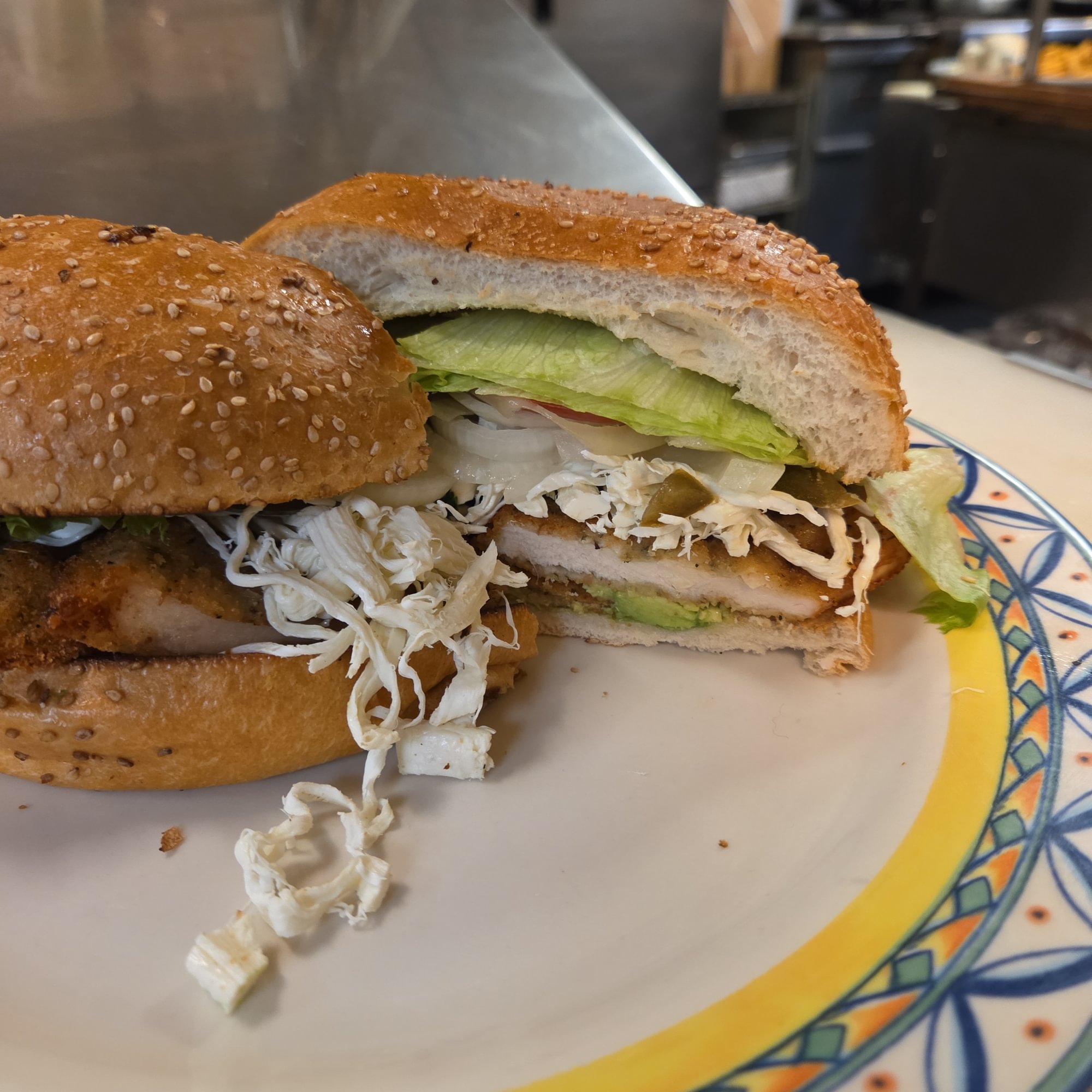 Milanesa De Pollo Cemita