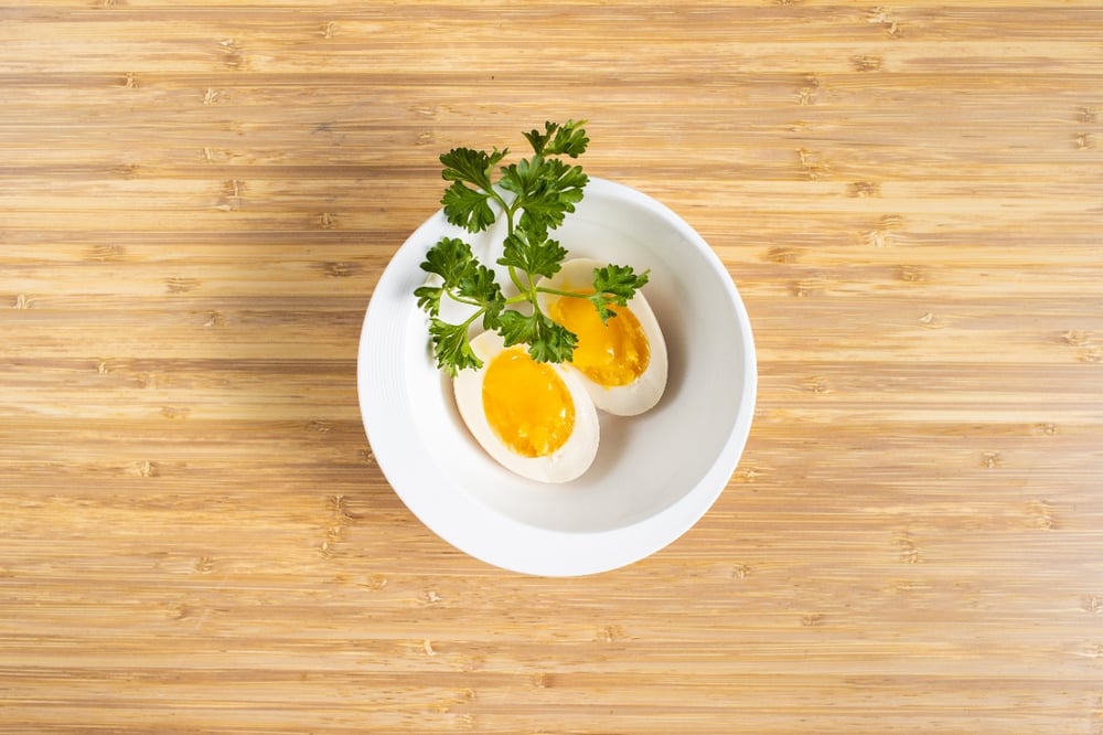 Sliced Boiled Egg